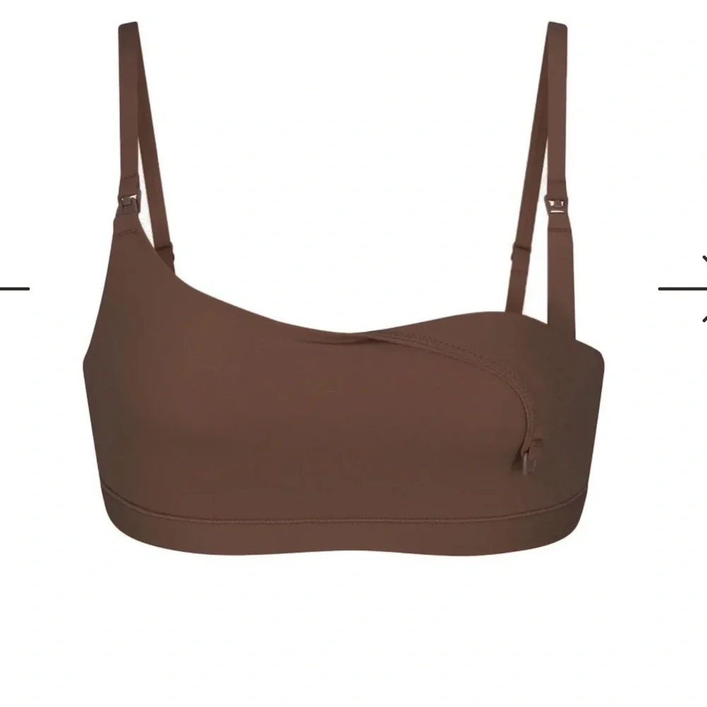 SKIMS fits everybody maternity nursing bralette jasper size x small
